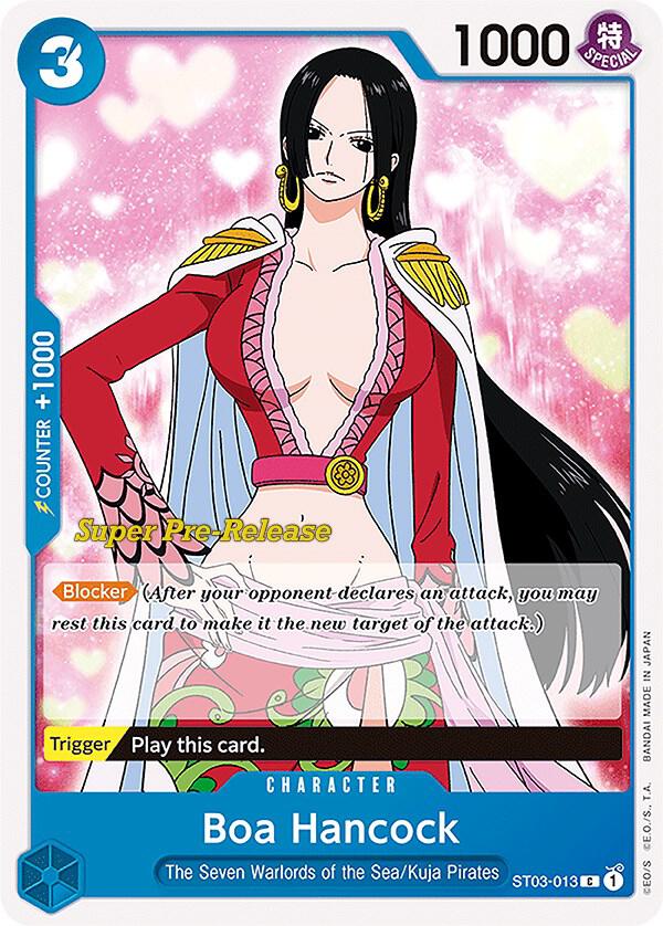 Boa Hancock ST03-013 (Super Pre-Release Starter Deck 3: The Seven Warlords of the Sea)  | Good Games Morley