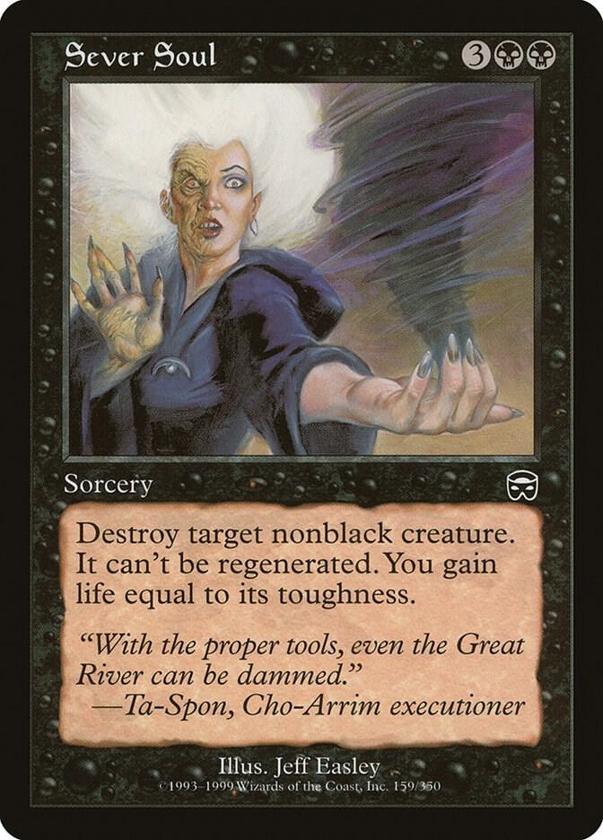 Sever Soul 159/350 (Mercadian Masques)  - Foil | Good Games Morley