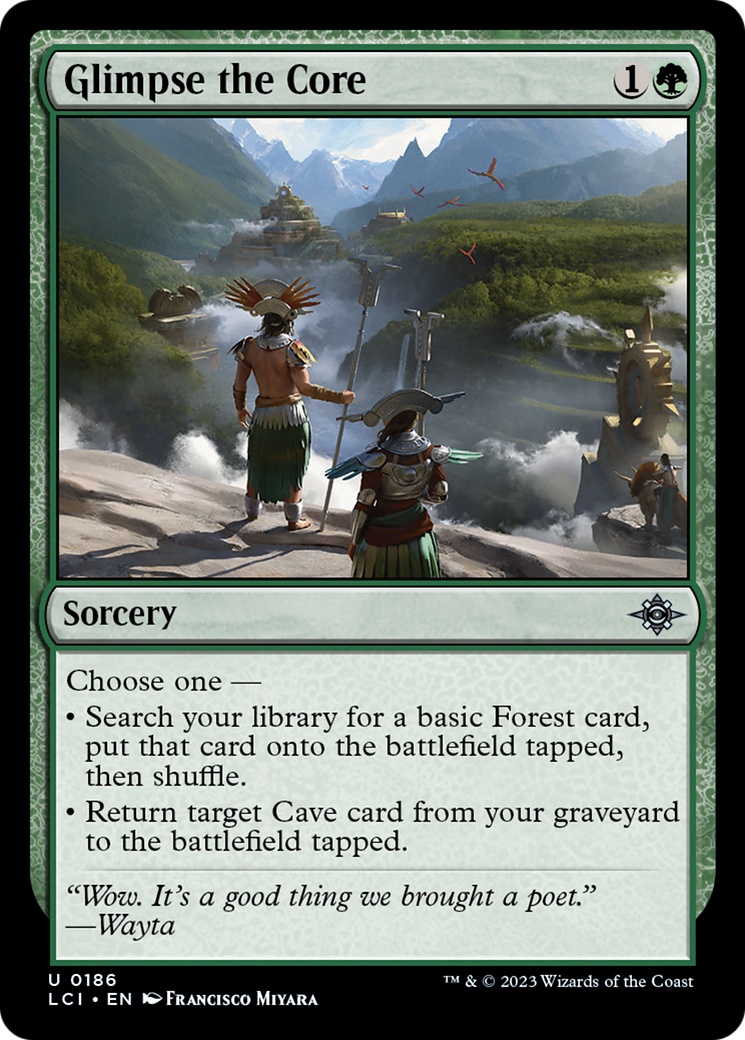 Glimpse the Core [The Lost Caverns of Ixalan] | Good Games Morley
