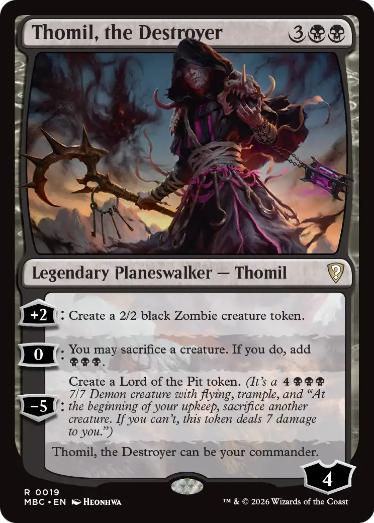 Thomil, the Destroyer [Mystery Booster: Commander Edition] | Good Games Morley