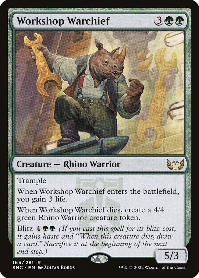 Workshop Warchief 165/281 (Streets of New Capenna)  | Good Games Morley
