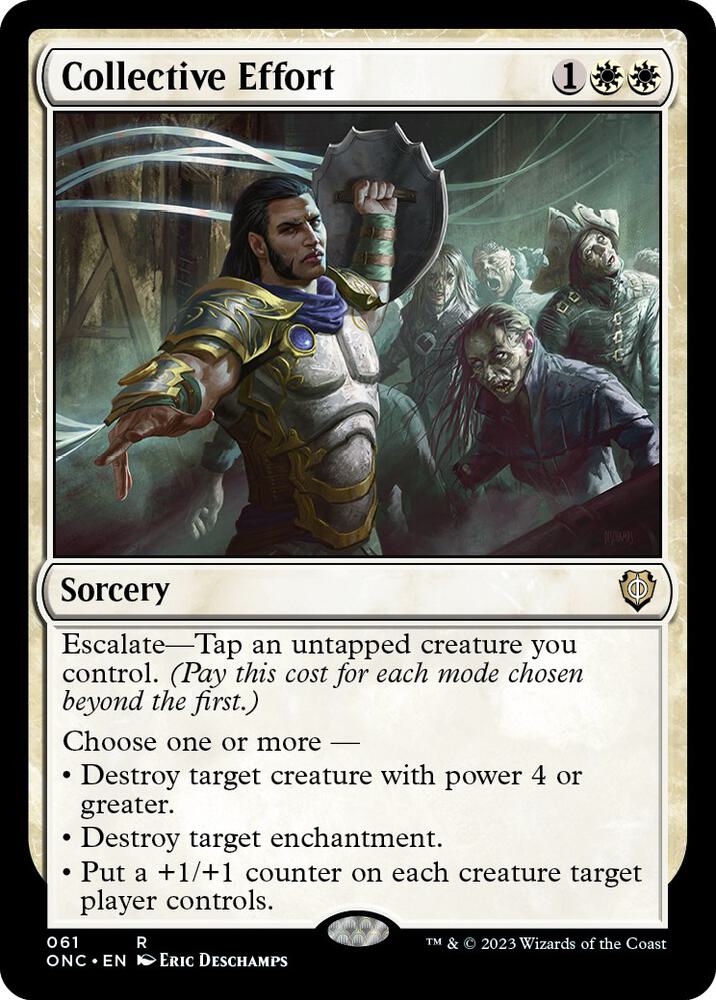 Collective Effort 61/28 (Commander: Phyrexia: All Will Be One)  | Good Games Morley