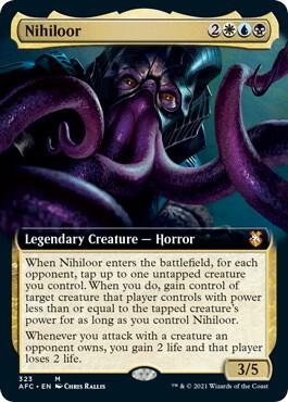 Nihiloor Extended Art 323/62 (Commander: Adventures in the Forgotten Realms)  | Good Games Morley