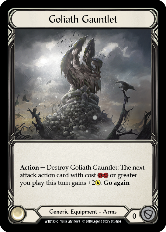 Goliath Gauntlet [WTR153-C] (Welcome to Rathe)  Alpha Print Cold Foil | Good Games Morley