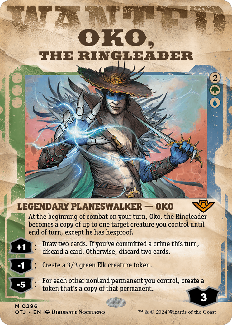 Oko, the Ringleader (Showcase) [Outlaws of Thunder Junction] | Good Games Morley