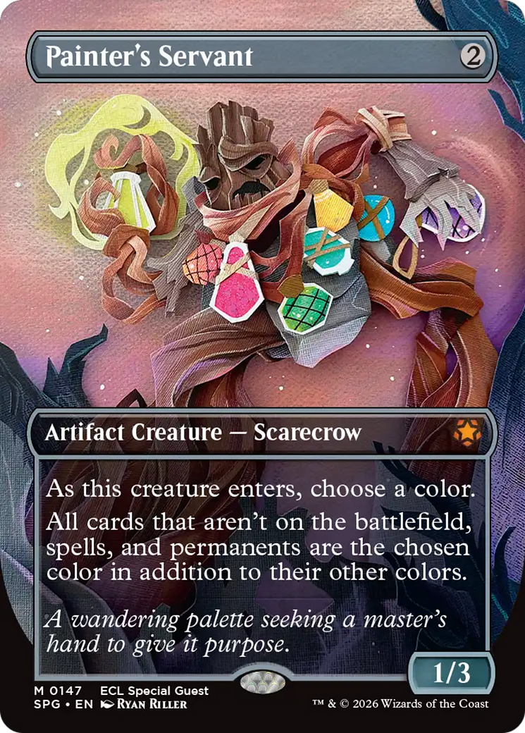 Painter's Servant (Borderless) [Lorwyn Eclipsed Special Guests] | Good Games Morley