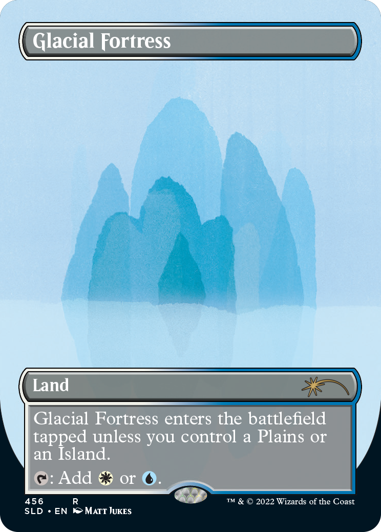 Glacial Fortress (Borderless) [Secret Lair Drop Series] | Good Games Morley