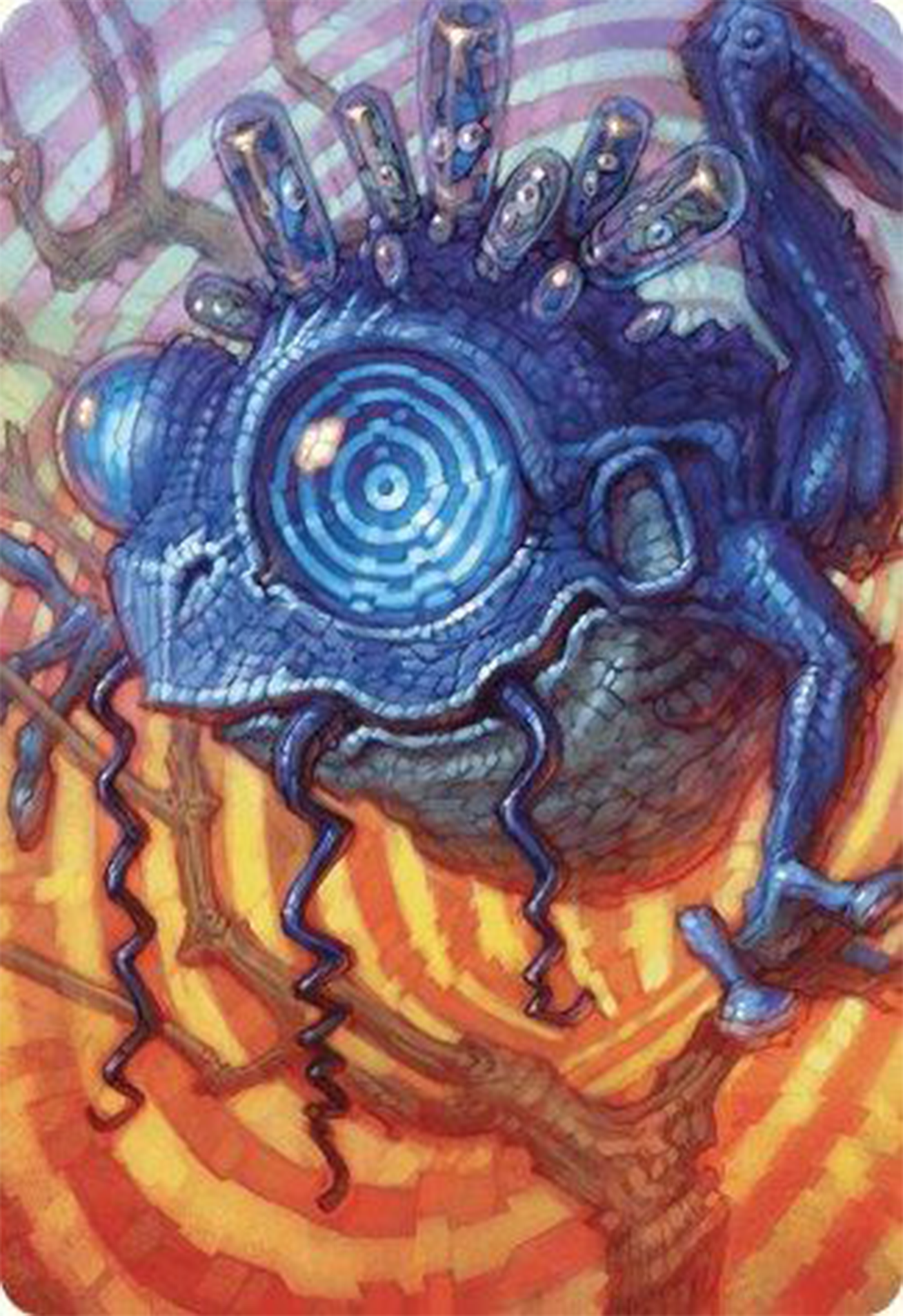 Psychic Frog Art Card [Modern Horizons 3 Art Series] | Good Games Morley