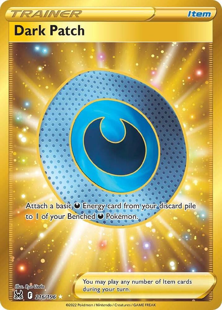 Dark Patch Secret 216/196 (SWSH11: Lost Origin)  - Holofoil | Good Games Morley