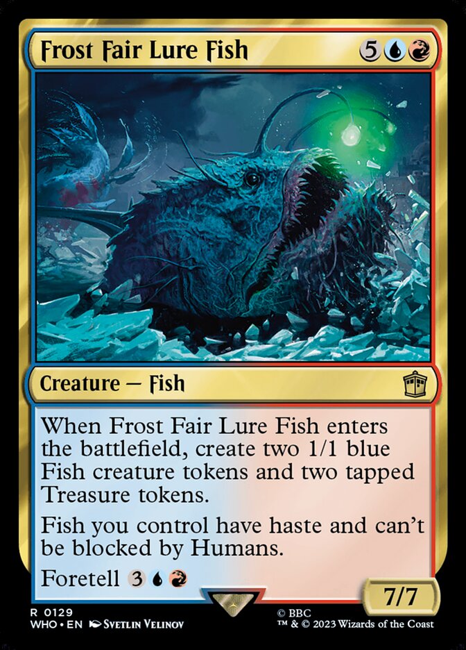 Frost Fair Lure Fish 129/331 (Universes Beyond: Doctor Who)  - Foil | Good Games Morley