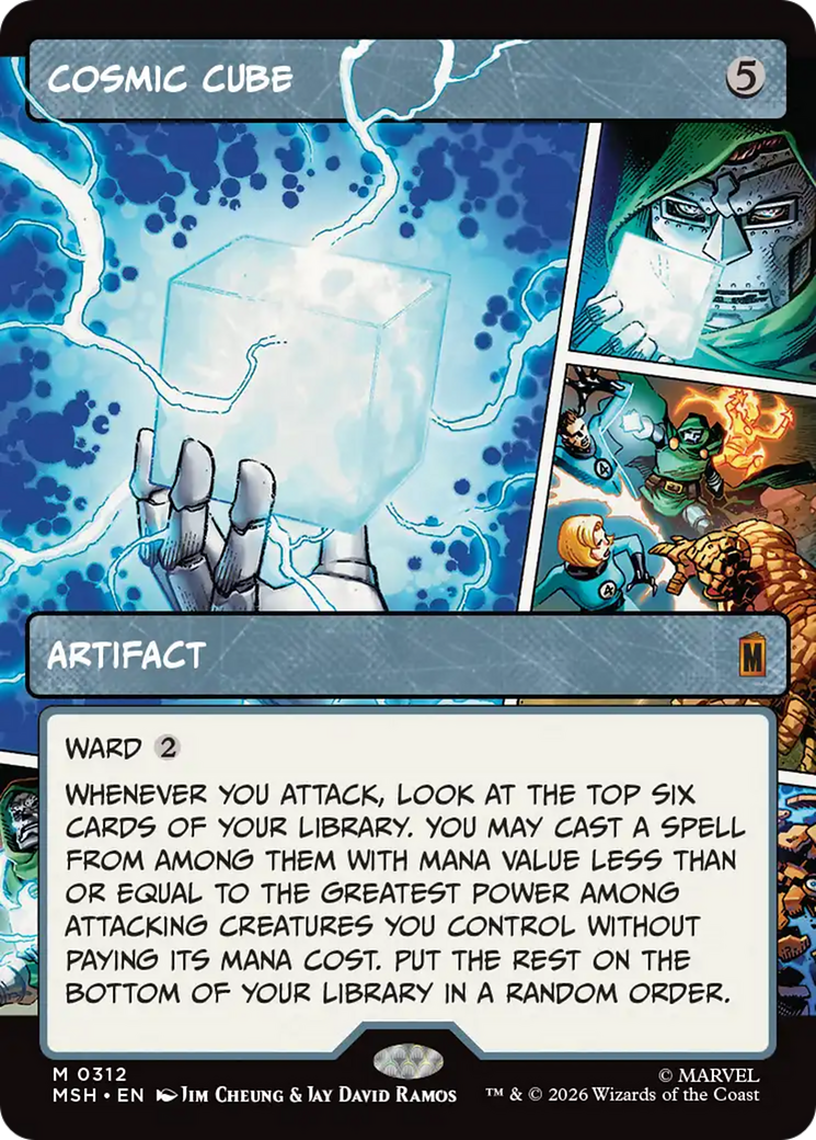 Cosmic Cube (Borderless) (0312) [Marvel Super Heroes] | Good Games Morley