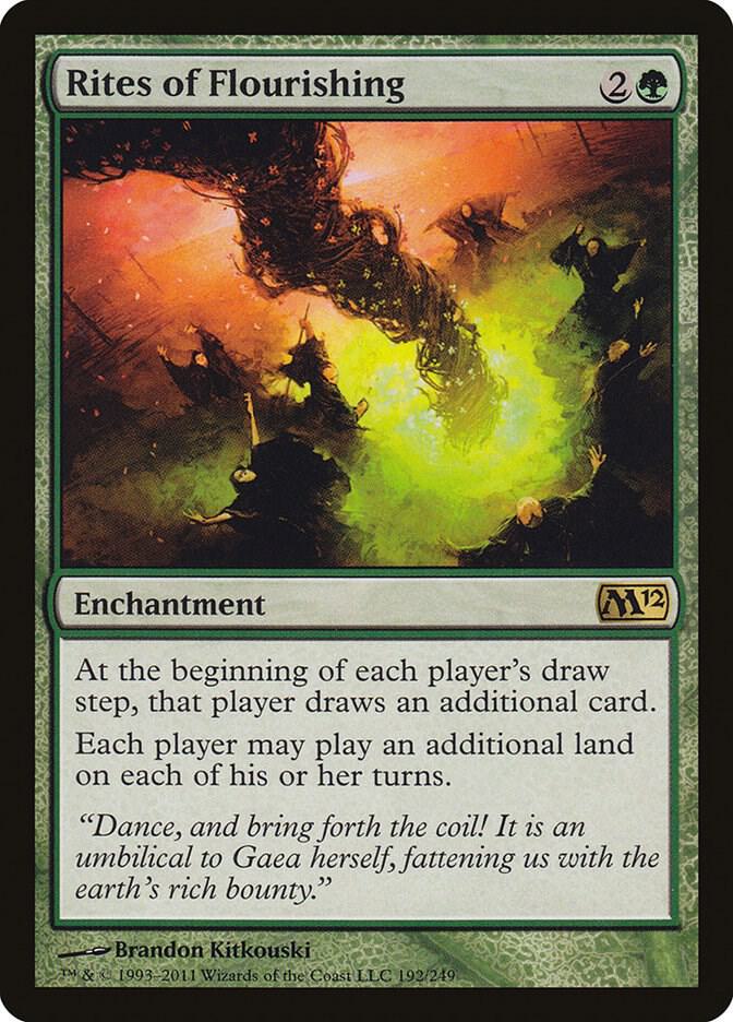 Rites of Flourishing 192/249 (Magic 2012 (M12))  | Good Games Morley