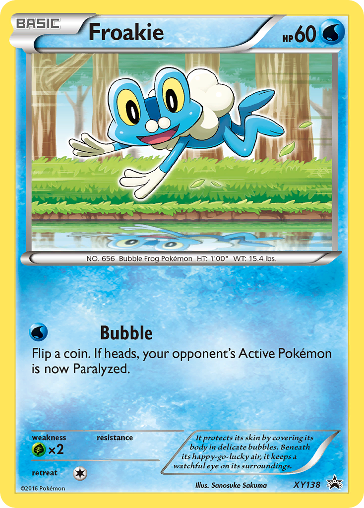 Froakie (XY138) [XY: Black Star Promos] | Good Games Morley