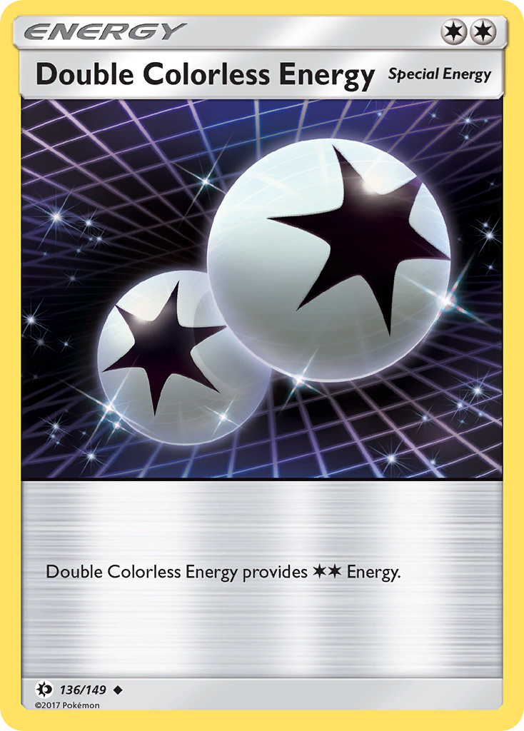 Double Colorless Energy (136/149) [Sun & Moon: Base Set] | Good Games Morley