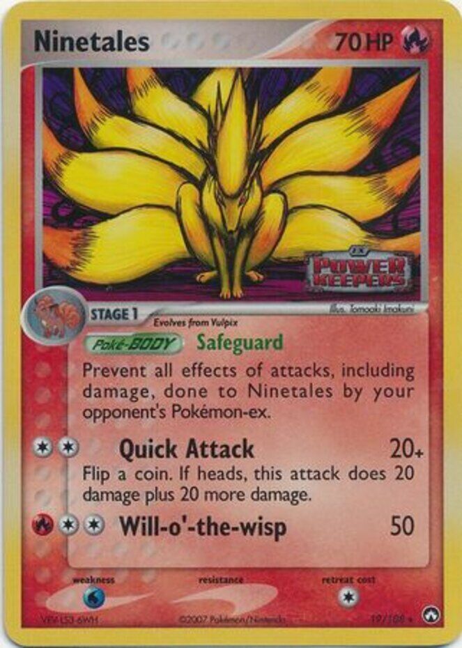 Ninetales (19/108) (Stamped) [EX: Power Keepers] | Good Games Morley