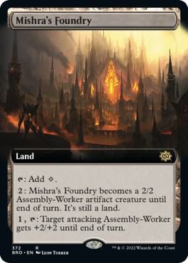 Mishras Foundry Extended Art 372/287 (The Brothers' War)  | Good Games Morley