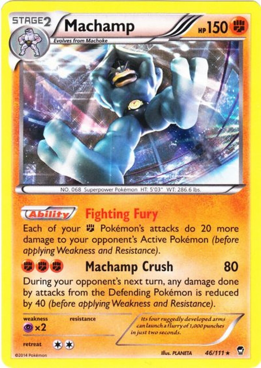 Machamp (46/111) [XY: Furious Fists] | Good Games Morley