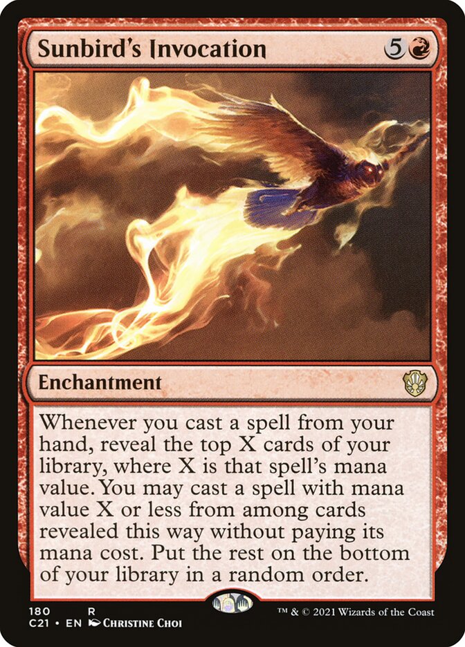 Sunbird's Invocation 180/81 (Commander 2021)  | Good Games Morley