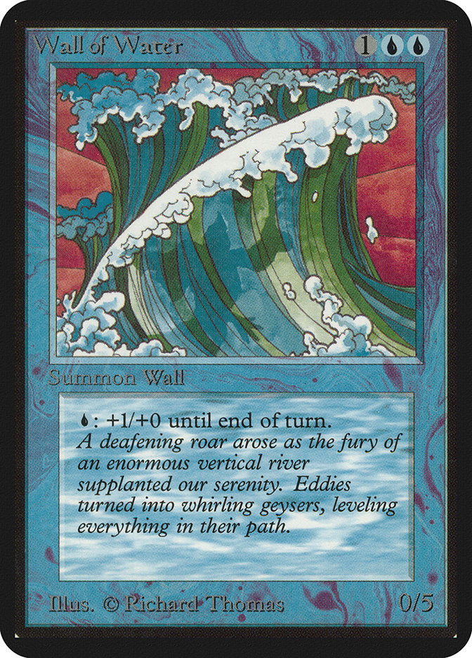 Wall of Water [Alpha Edition] | Good Games Morley