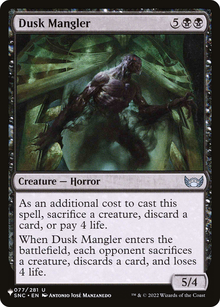 Dusk Mangler [The List] | Good Games Morley