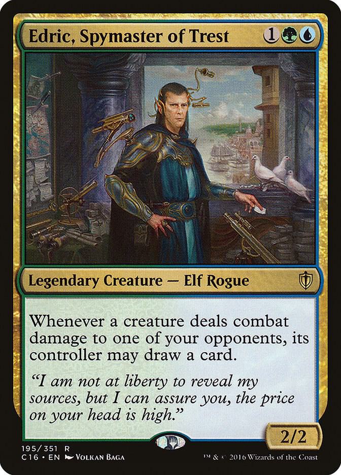 Edric, Spymaster of Trest 195/351 (Commander 2016)  | Good Games Morley