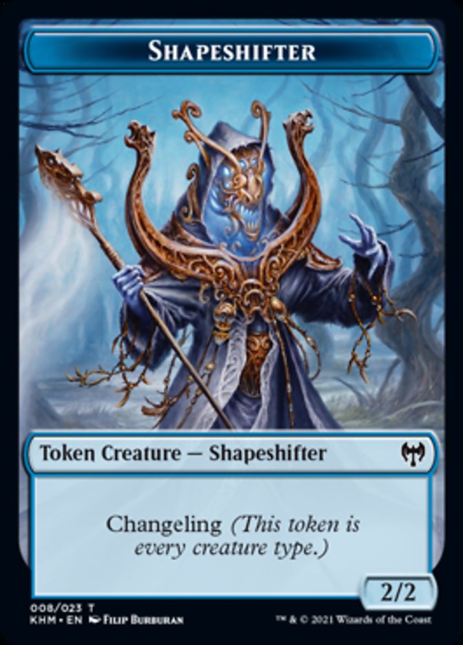 Shapeshifter Token [Kaldheim Tokens] | Good Games Morley