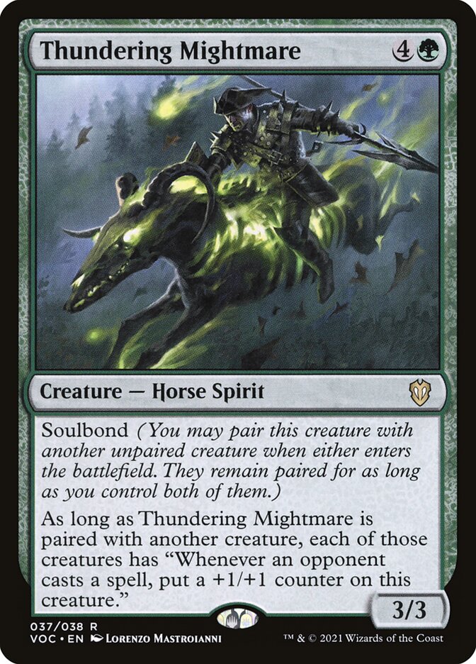 Thundering Mightmare 37/38 (Commander: Innistrad: Crimson Vow)  | Good Games Morley