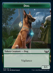 Fish // Dog Double-Sided Token [Streets of New Capenna Tokens] | Good Games Morley