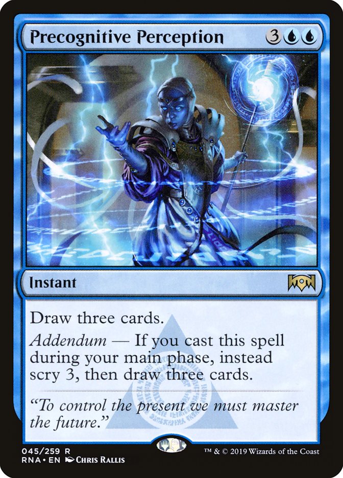 Precognitive Perception 45/259 (Ravnica Allegiance)  | Good Games Morley