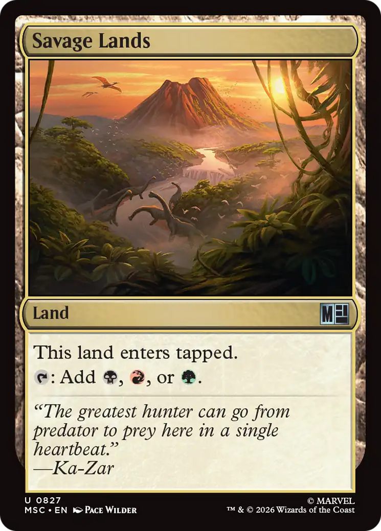 Savage Lands [Marvel Super Heroes Commander] | Good Games Morley