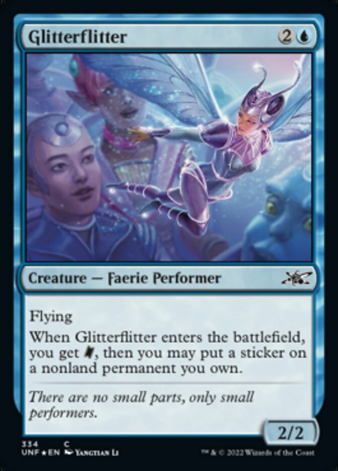 Glitterflitter (Galaxy Foil) [Unfinity] | Good Games Morley