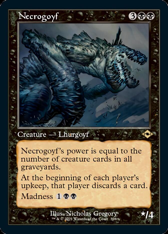 Necrogoyf (Retro Foil Etched) [Modern Horizons 2] | Good Games Morley