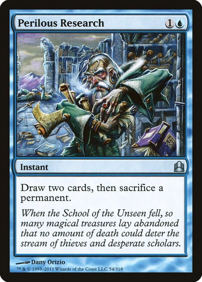 Perilous Research 54/318 (Commander)  | Good Games Morley