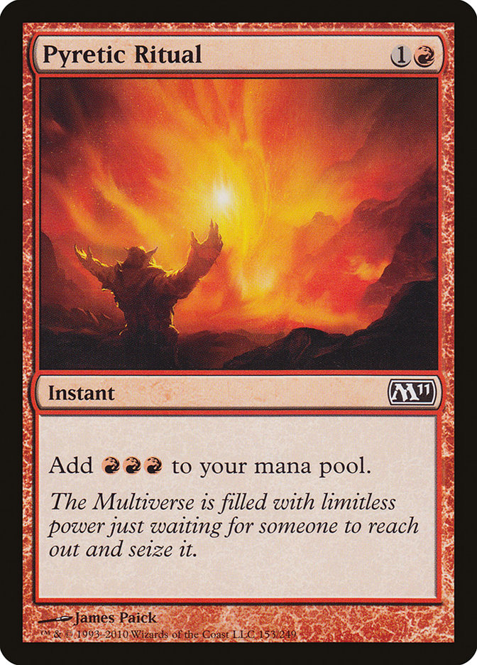 Pyretic Ritual 153 (Magic 2011 (M11))  | Good Games Morley