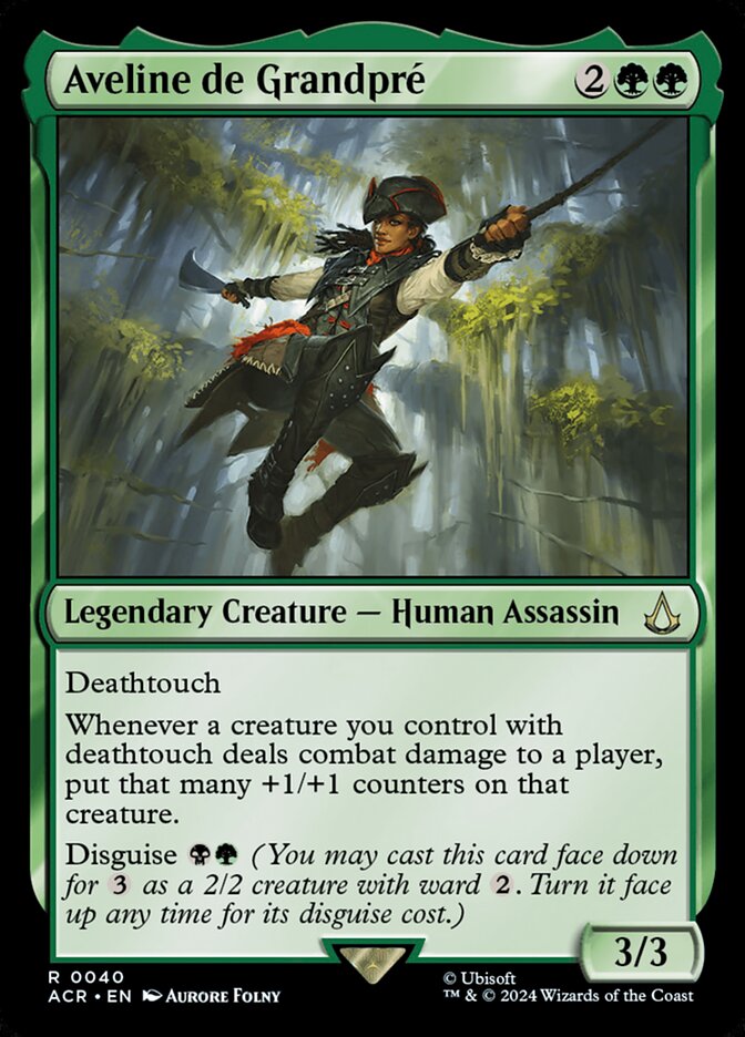 Aveline de Grandpré 40/110 (Universes Beyond: Assassin's Creed)  - Foil | Good Games Morley