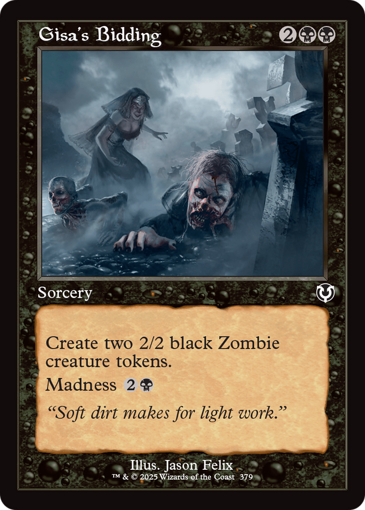 Gisa's Bidding (Retro Frame) [Innistrad Remastered] | Good Games Morley