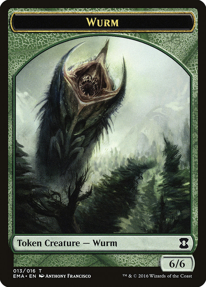Wurm Token [Eternal Masters Tokens] | Good Games Morley