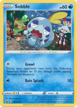 Sobble (SWSH073) [Sword & Shield: Black Star Promos] | Good Games Morley