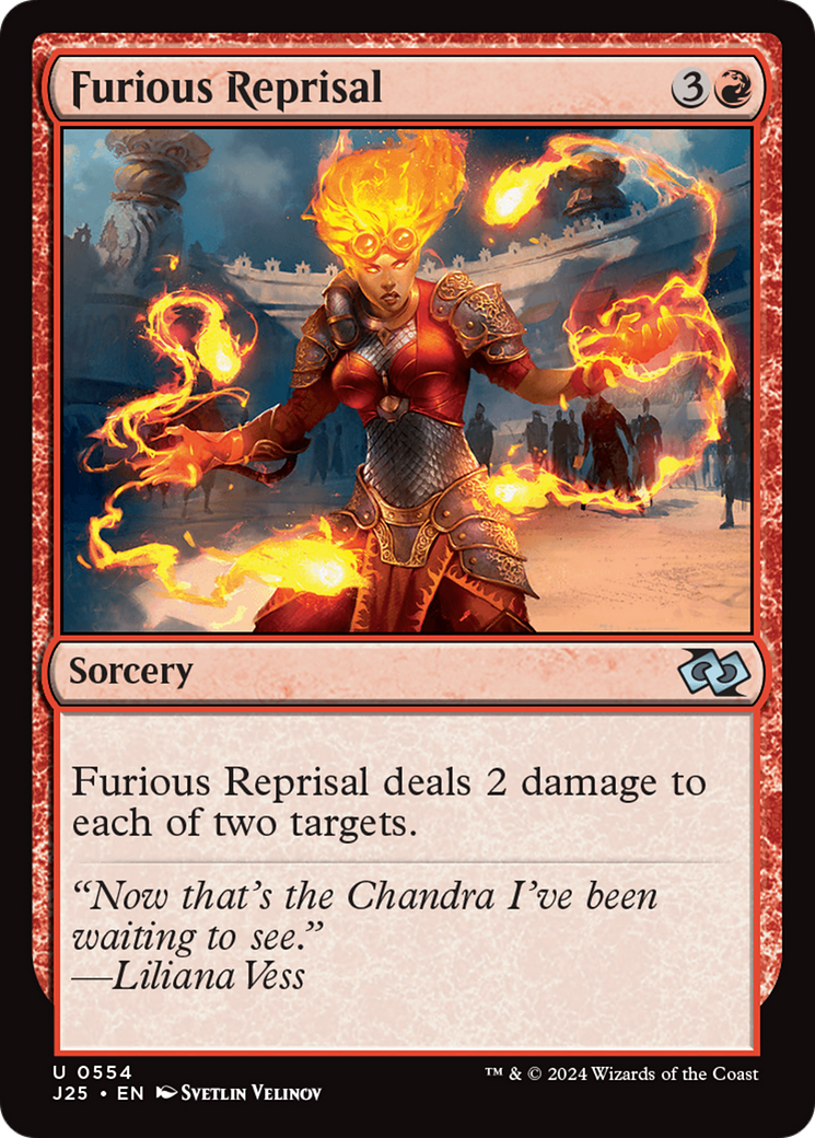Furious Reprisal [Foundations Jumpstart] | Good Games Morley