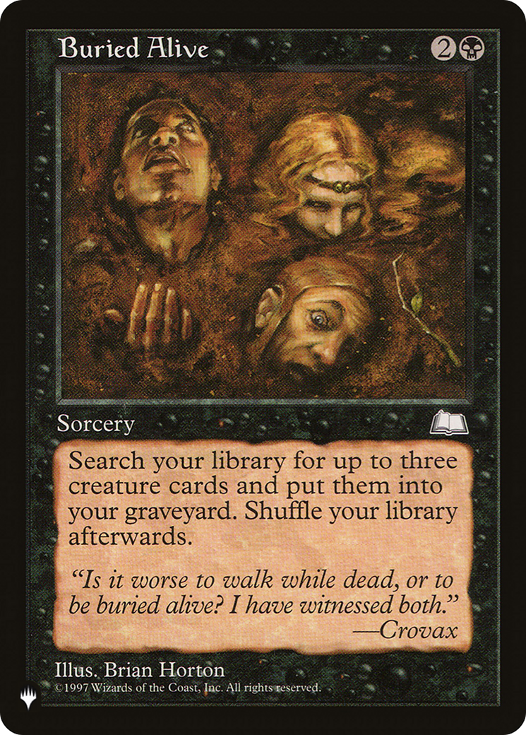 Buried Alive [The List] | Good Games Morley