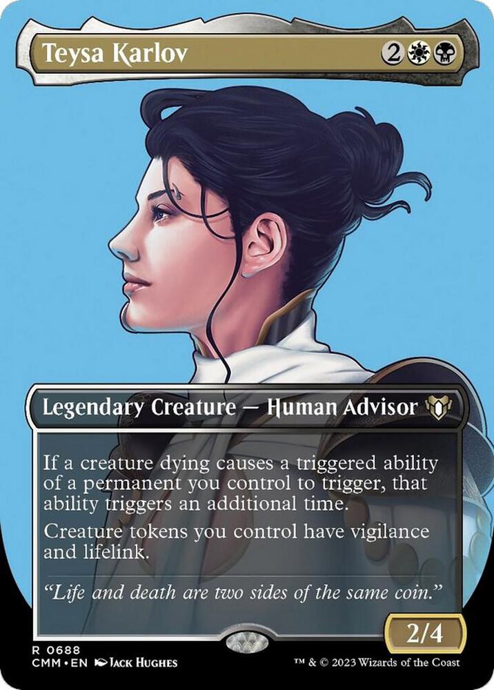 Teysa Karlov 688 (Commander Masters)  - Borderless | Good Games Morley