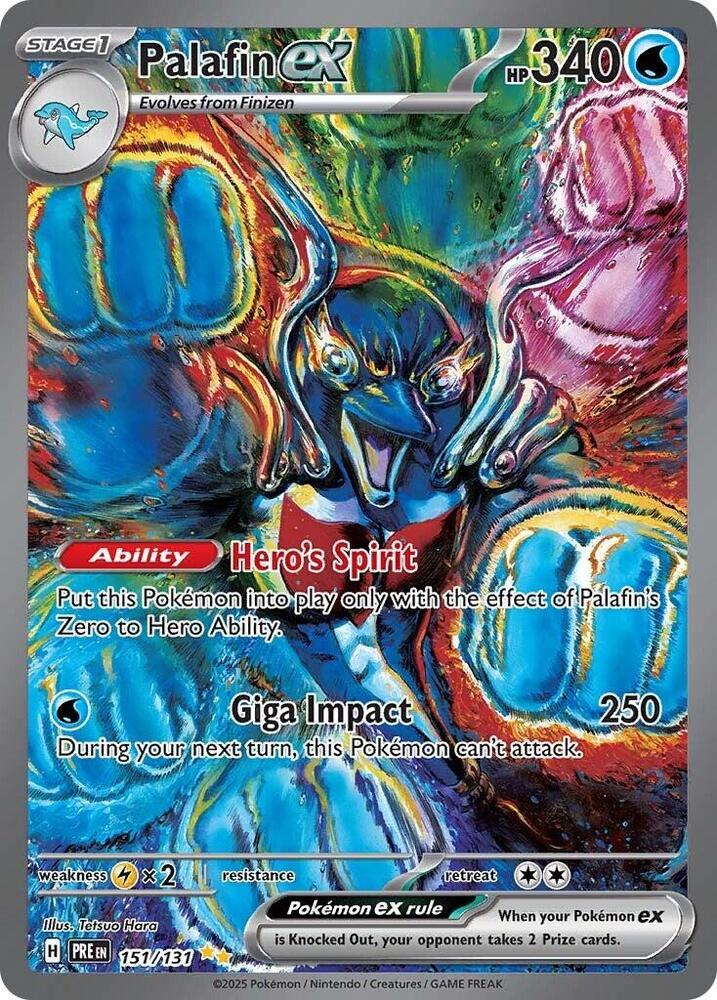 Palafin ex (151/131) [Scarlet & Violet: Prismatic Evolutions] | Good Games Morley