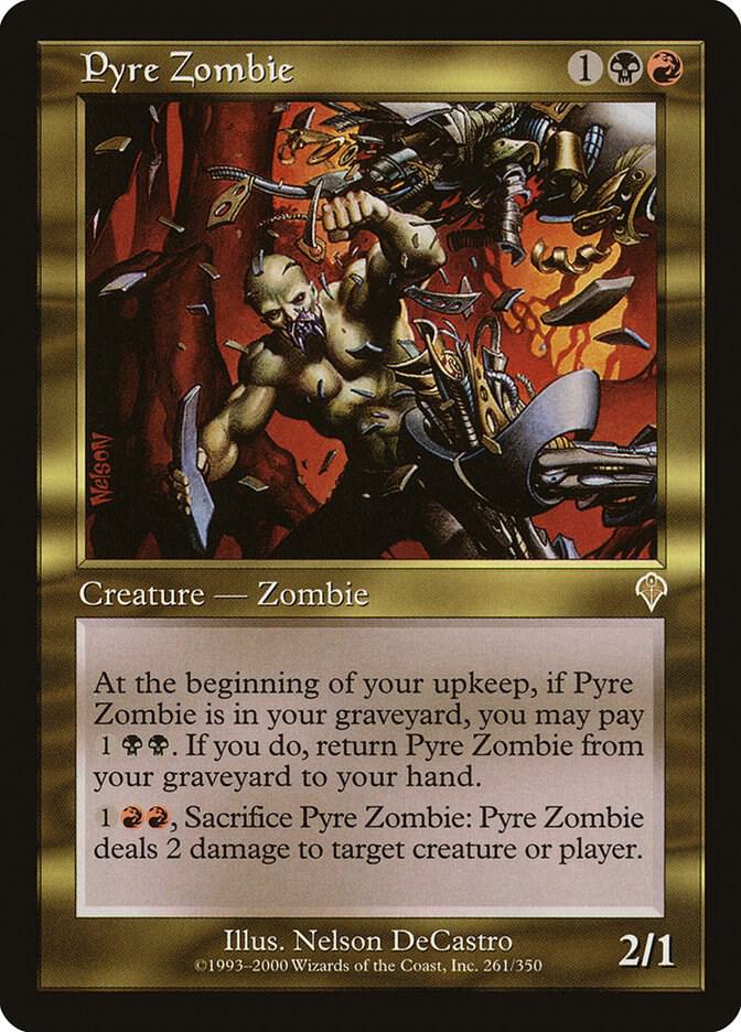 Pyre Zombie 261/350 (Invasion)  - Foil | Good Games Morley