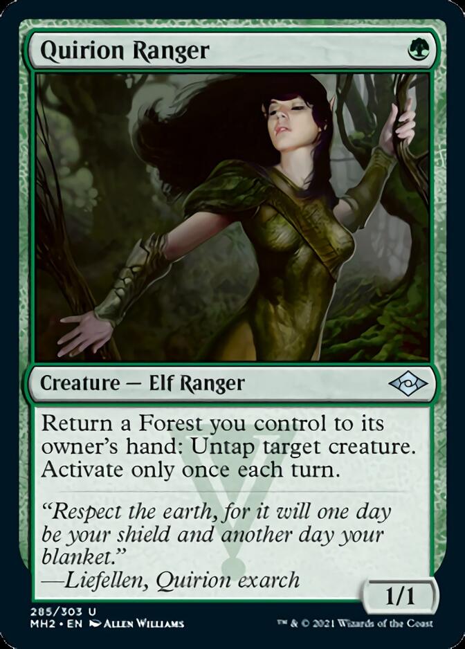 Quirion Ranger (Foil Etched) [Modern Horizons 2] | Good Games Morley