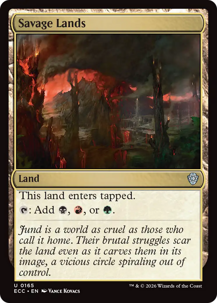 Savage Lands [Lorwyn Eclipsed Commander] | Good Games Morley