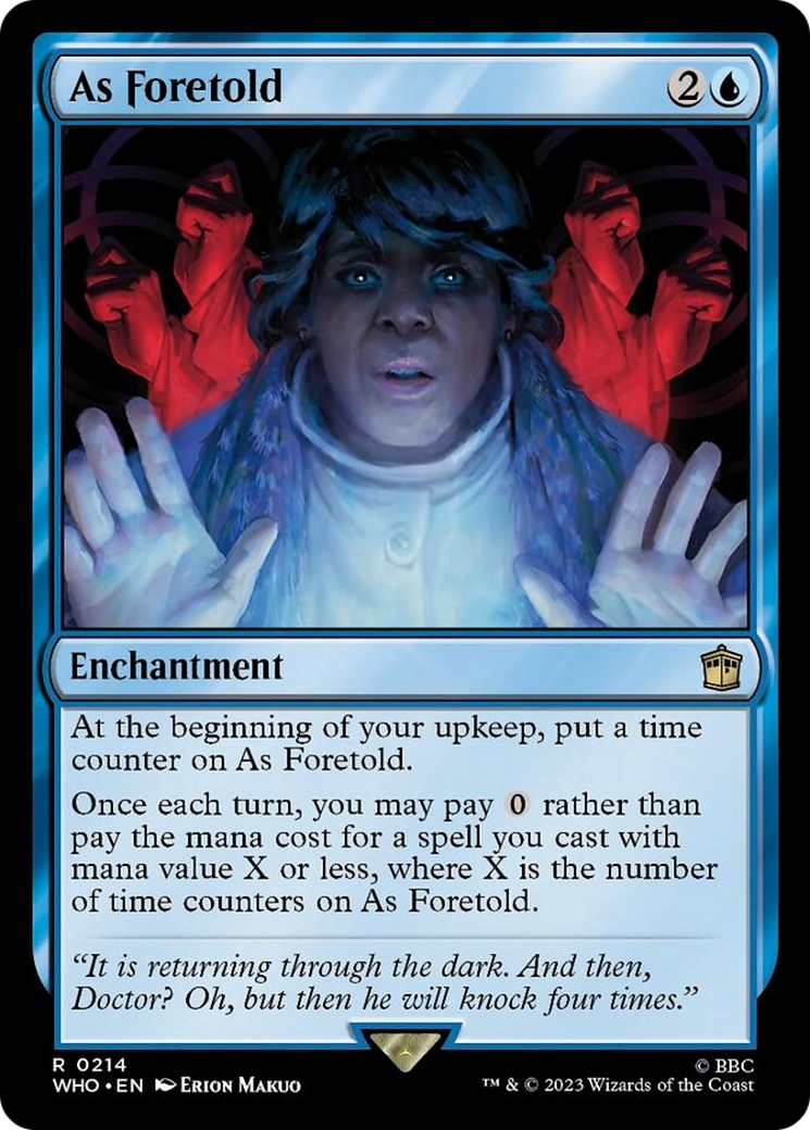 As Foretold [Doctor Who] | Good Games Morley