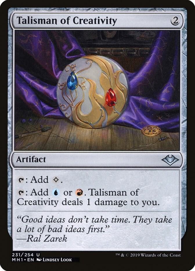 Talisman of Creativity 231 (Modern Horizons)  - Foil | Good Games Morley