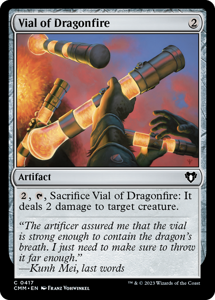 Vial of Dragonfire [Commander Masters] | Good Games Morley