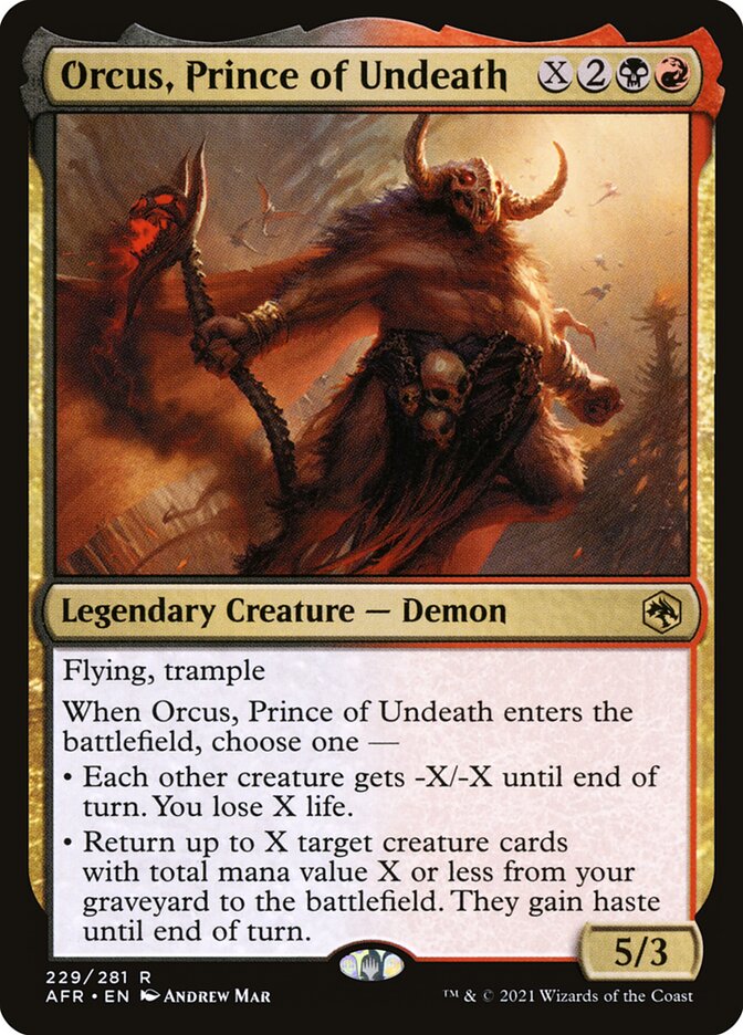 Orcus, Prince of Undeath 229 (Adventures in the Forgotten Realms)  | Good Games Morley