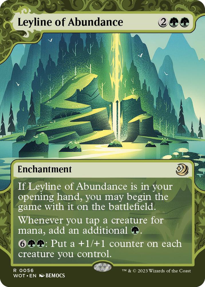 Leyline of Abundance 56/63 (Wilds of Eldraine: Enchanting Tales)  - Showcase | Good Games Morley